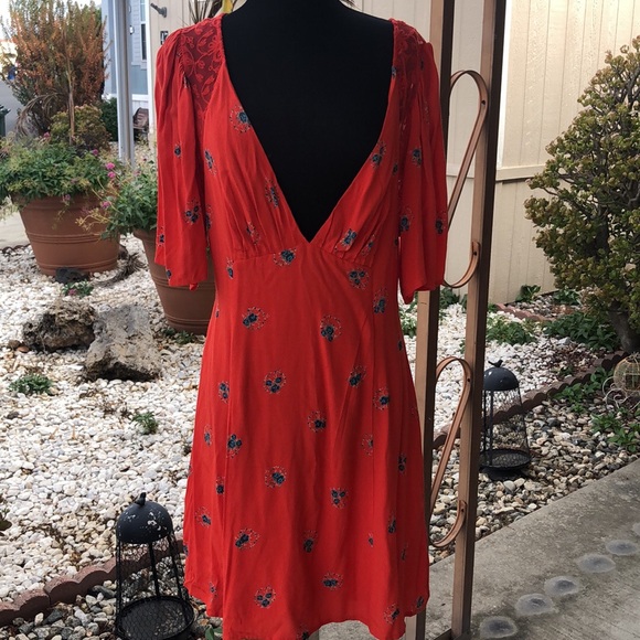 Gorgeous Free People Mini Dress size 12! - Picture 8 of 14